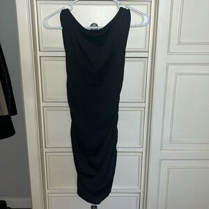 Black Backless Dress